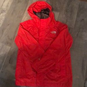 North face raincoat